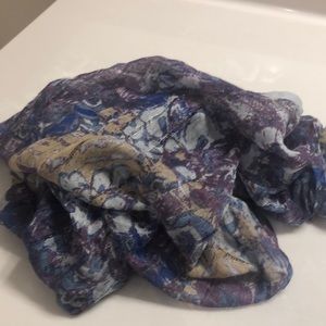 Chico’s pretty floral scarf